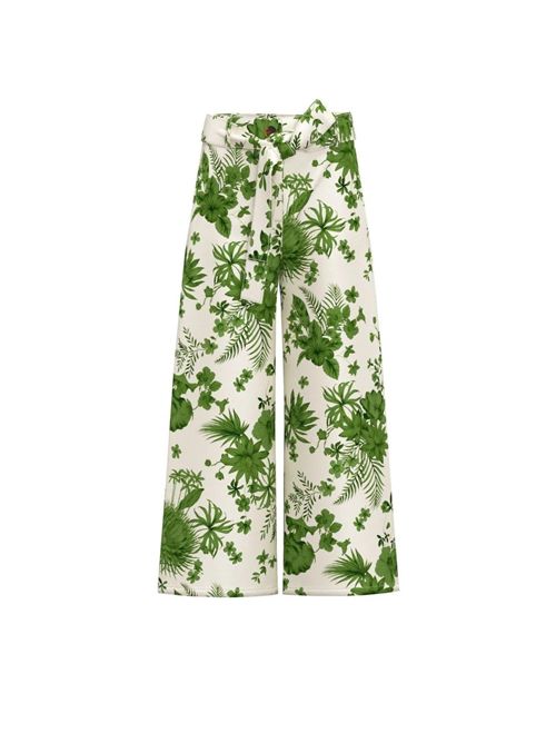 Pantalone cropped verde EMME MARELLA | RISICO147/001